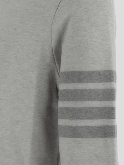 Shop Thom Browne Thome Sweatshirt In Lt Grey
