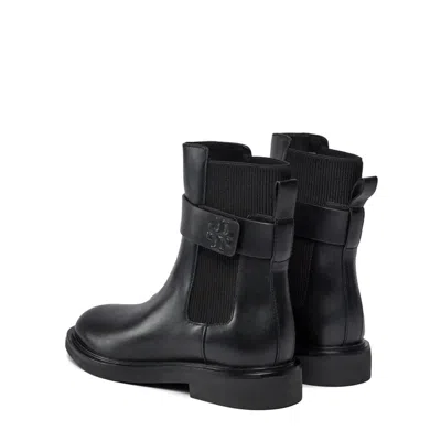 Shop Tory Burch Boots In Black/white