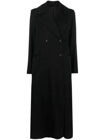 Shop Totême Coat In Black