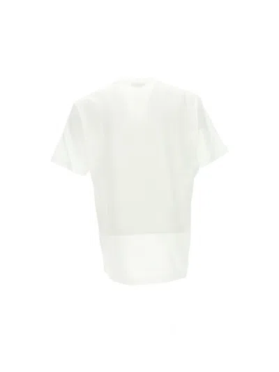 Shop Versace T-shirts & Vests In Bianco