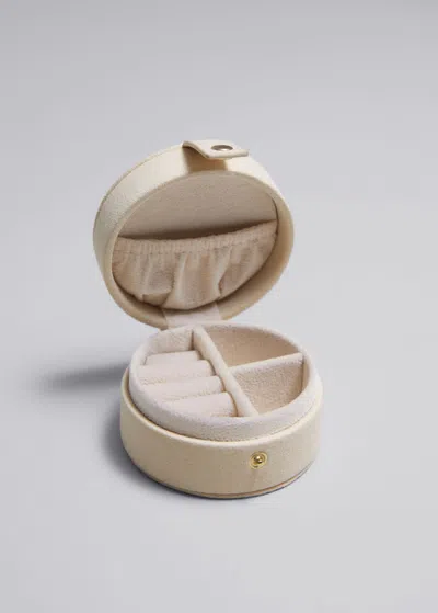 Shop Other Stories Jewelry Box In Beige