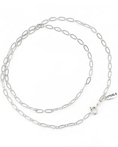 Shop Samuel B. Silver Oval Link Chain Necklace