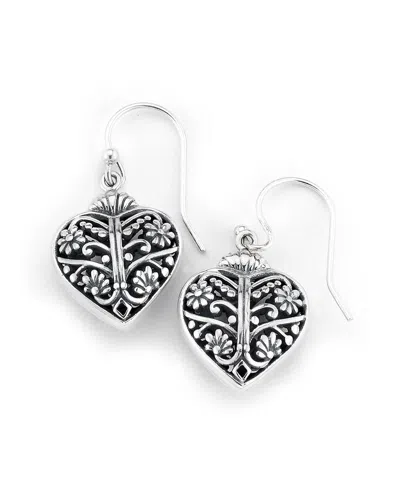 Shop Samuel B. Silver Heart Earrings