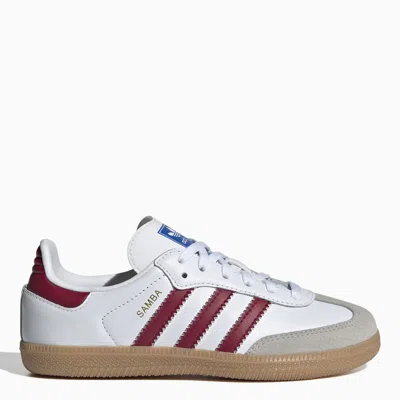 Shop Adidas Originals Low Samba Og White/red Trainer