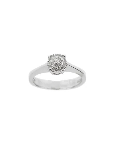 Shop Chimento 18k 0.17 Ct. Tw. Diamond Ring (authentic )