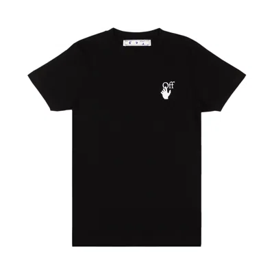 Pre-owned Off-white Spray Marker Slim Tee 'black/white'