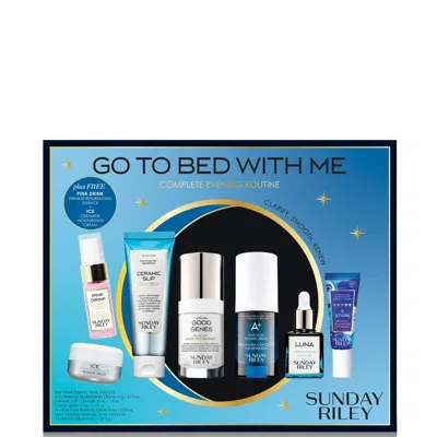 Shop Sunday Riley Go To Bed With Me Complete Anti-ageing Evening Skincare Set