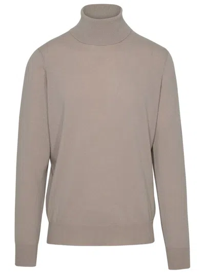Shop Borgo Asolo Cashmere Turtleneck Sweater In Grey
