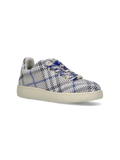 Shop Burberry Sneakers In Multicolour