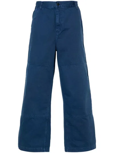Shop Carhartt Wip Loose Fit Denim Jeans In Blue