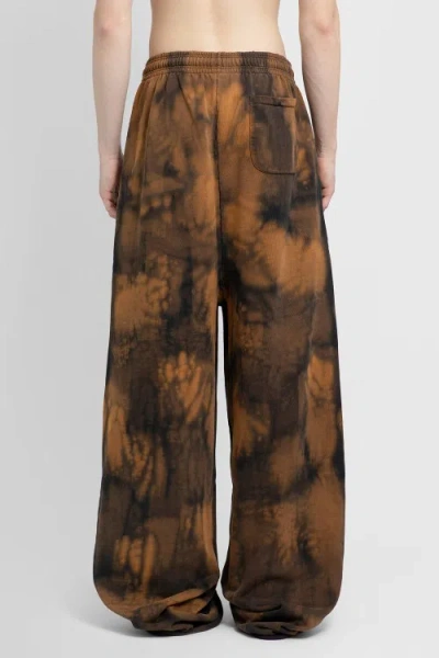 Shop Vetements Overbleached Track Pants In Black