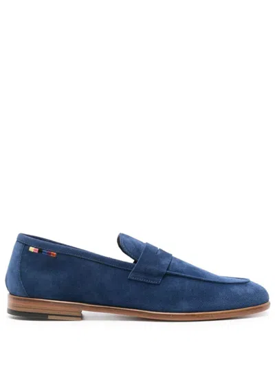 Shop Paul Smith Mens Shoe Figaro Blue Shoes