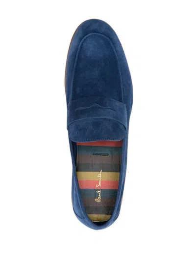 Shop Paul Smith Mens Shoe Figaro Blue Shoes