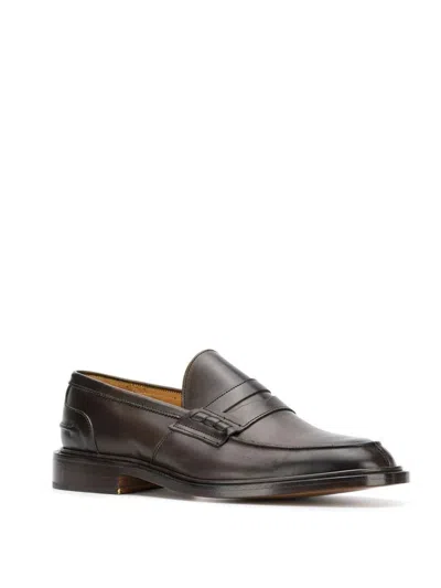 Shop Tricker's James Loafer Shoes In Brown