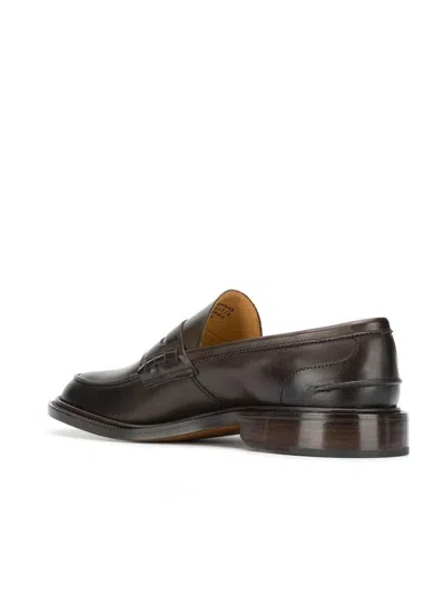 Shop Tricker's James Loafer Shoes In Brown