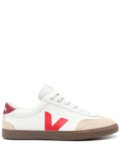 Shop Veja Volleyball Sneakers Shoes In White