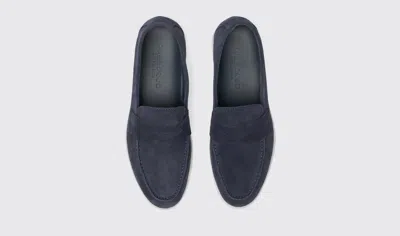 Scarosso Luciana Blue Suede In Blue - Suede