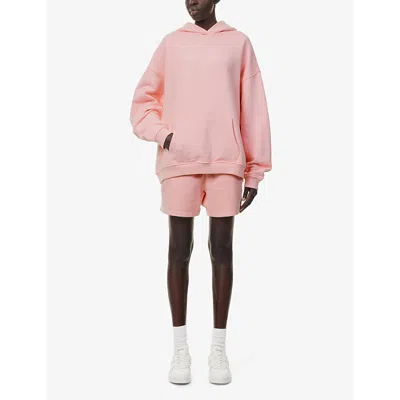Shop Khy Womens Orchid Pink Exclusive Oversized Cotton-jersey Hoody