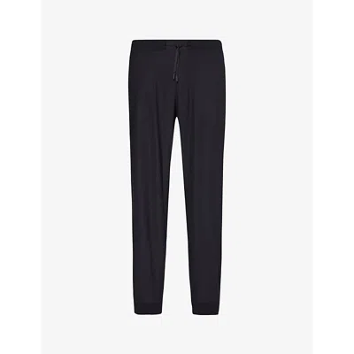 Shop Lululemon Mens Black Abc Stretch Recycled-polyester Jogging Bottoms