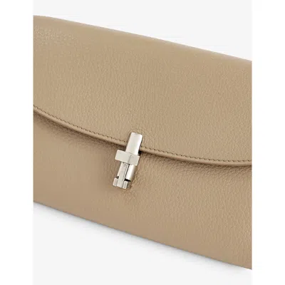 Shop The Row Women's Silk Ans Sofia Leather Continental Wallet