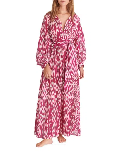 Shop Eres Women's Tornado Maxi Dress In Imprime Wind Sunset