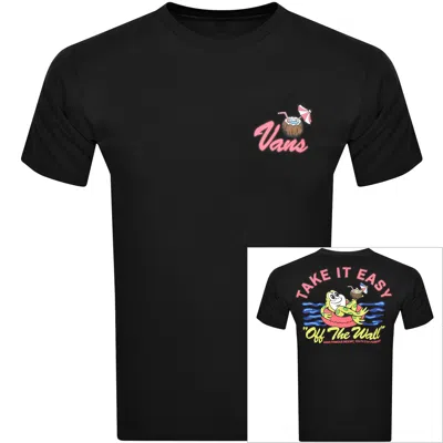 Shop Vans Classic Easy Going Logo T Shirt Black