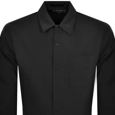 Norse Projects Carsten Solotex Twill Shirt Black In Black