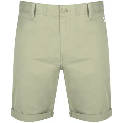 Shop Tommy Jeans Scanton Shorts Green