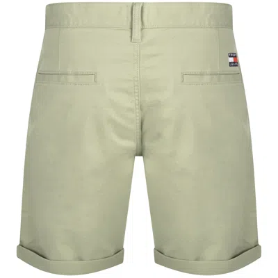 Shop Tommy Jeans Scanton Shorts Green