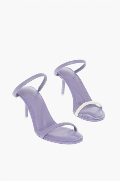 Shop Alyx Leather Sandals Heel 8 Cm