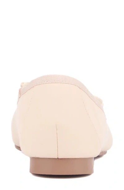 New York And Company Paulina Ballet Flat In Blush