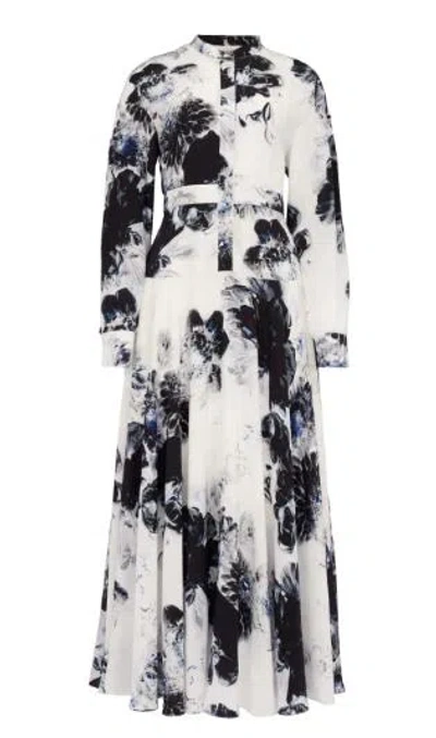 Shop Alexander Mcqueen Dresses In Ink