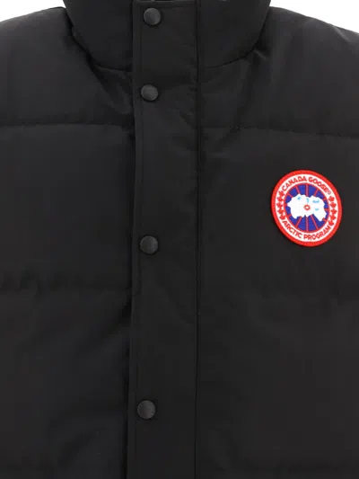 Shop Canada Goose "freestyle Crew" Vest Jacket In Black