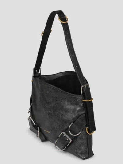 Shop Givenchy Medium Voyou Boyfriend Bag In Black
