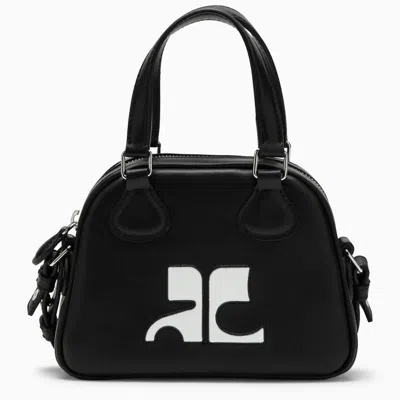 Shop Courrèges Reedition Mini Top Case In Black