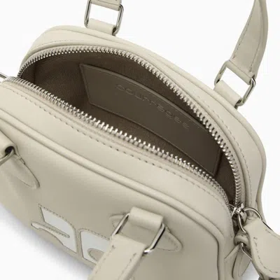 Shop Courrèges Reedition Mini Top Case In Mastic Gray In Grey