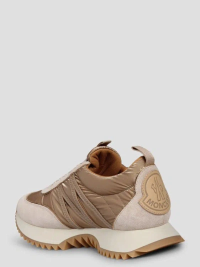 Shop Moncler Pacey Trainer In Brown