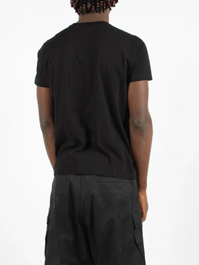 Shop Rick Owens Short Level T-shirt In Black