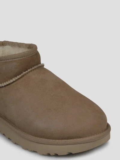 Shop Ugg Classic Ultra Mini Boot In Brown