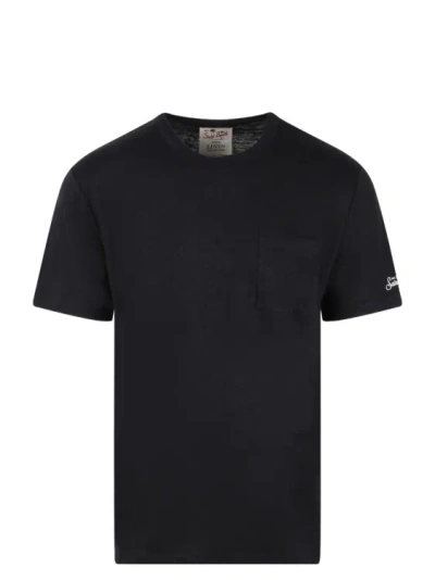 Shop Mc2 Saint Barth Ecstasea T-shirt In Black