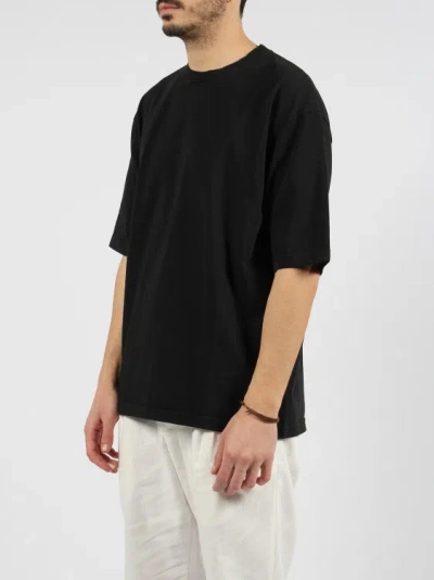 Shop White Sand Cotton Jersey T-shirt In Black
