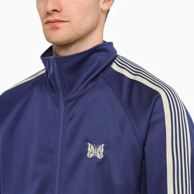 Shop Needles Royal Track Sweatshirt In Blue