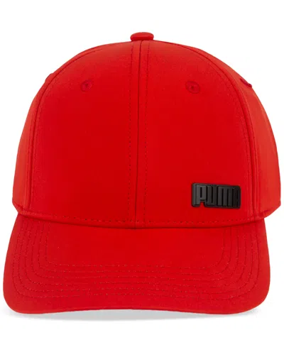 Shop Puma Men's Evercat Pressure Stretch-fit Cap In Red Fierry Red