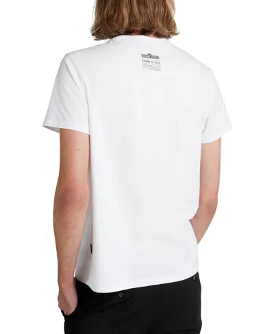 Shop Kenneth Cole X Sesame Street Men's Slim Fit Elmo T-shirt In White