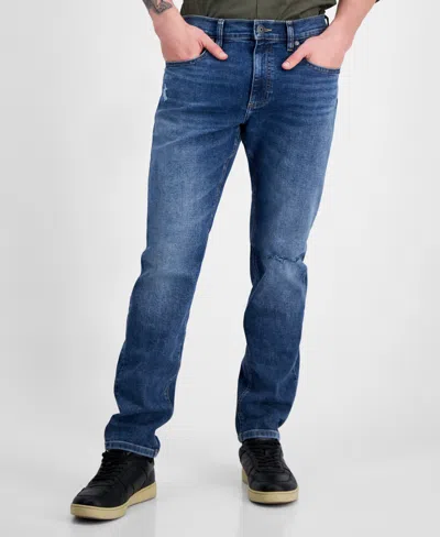 Shop Inc International Concepts Men's Athletic-slim Fit Destroyed Jeans, Created For Macy's In Athens
