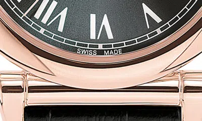 Ferragamo Allure Quartz 36mm In Rose Gold