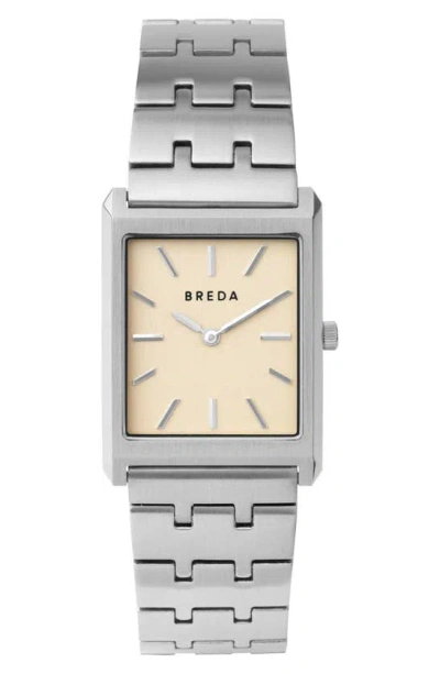 Shop Breda Virgil Bracelet Watch, 26mm In Silver/ Silver/ Champagnednu