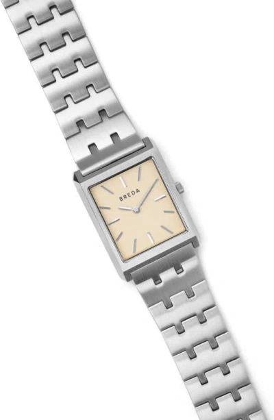 Shop Breda Virgil Bracelet Watch, 26mm In Silver/ Silver/ Champagnednu