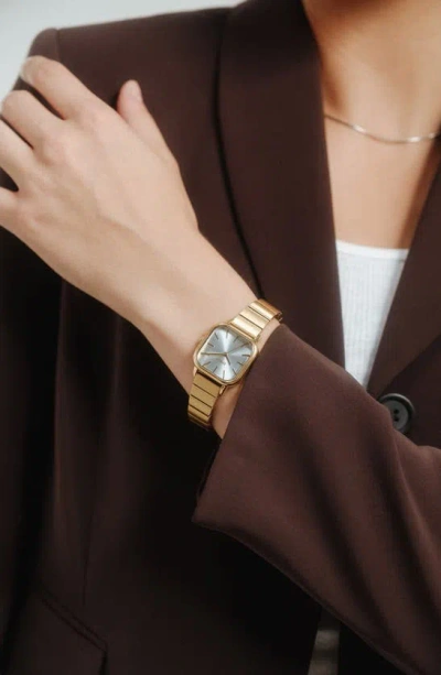 Shop Breda Esther Bracelet Watch, 26mm In Gold/ Gold/ Mistdnu