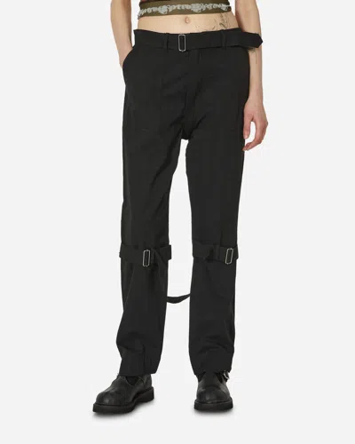 Shop Phingerin Bontage Pants In Black